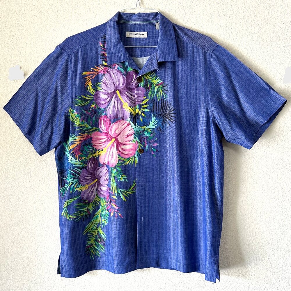 Tommy Bahama - Island Zone Camp Shirt - Size L